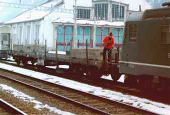 Hupac-Schneeschutzwagen