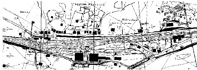 Gleisplan Erstfeld 1882